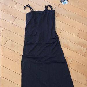 Toad & Co Black Maxi Dress NWT